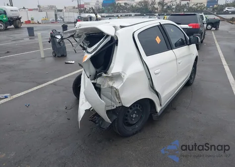 2017 Mitsubishi Mirage Es z USA, uszkodzony, nr VIN ML32A3HJ6HH018555